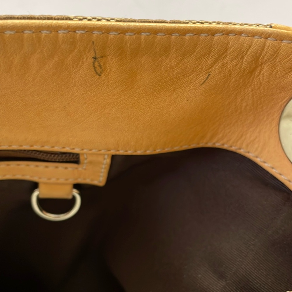 Coach Vintage Hamptons Signature Hobo Khaki Tan - Picture 9 of 13